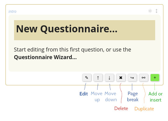 Getting starting with the Choice Questionnaire Editor